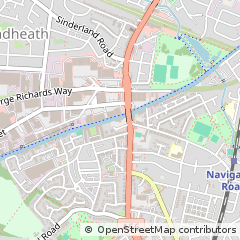 Map of Altrincham