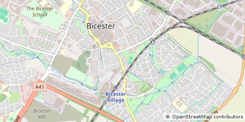 Map of Bicester