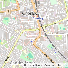 Map of Chorley