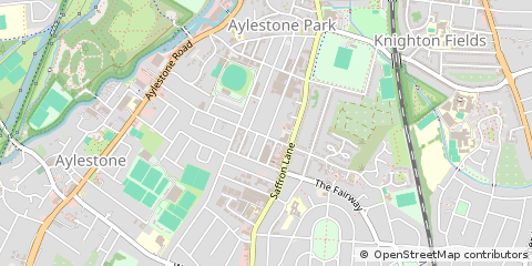 Map of Leicester