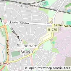 Map of Billingham