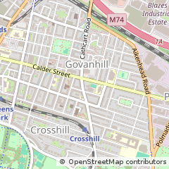 Map of Glasgow
