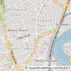 Map of Southampton