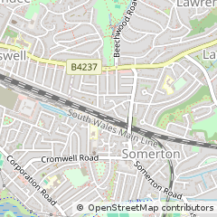 Map of Newport, Gwent