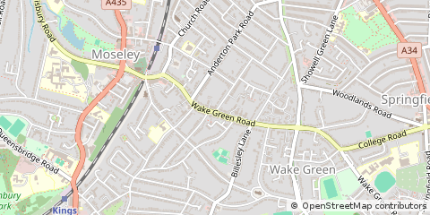 Map of Birmingham
