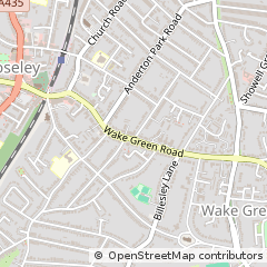 Map of Birmingham