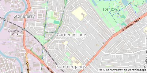 Map of Hull