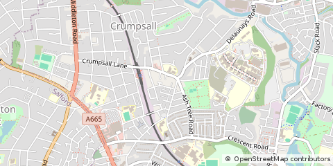 Map of Manchester