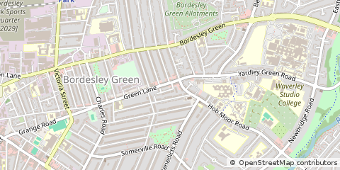 Map of Birmingham