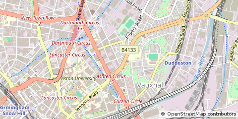 Map of Birmingham