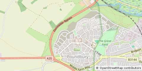 Map of Dorchester