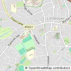 Map of Derby