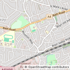 Map of Maidenhead, Berkshire
