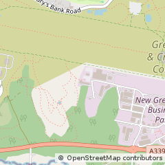 Map of Thatcham, Berkshire