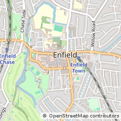 Map of Enfield