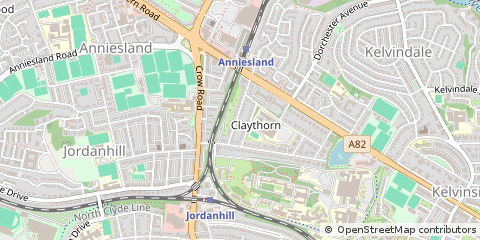 Map of Glasgow