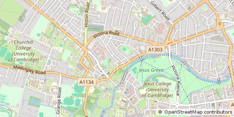 Map of Cambridge