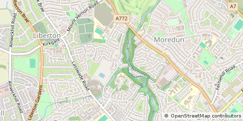 Map of Edinburgh