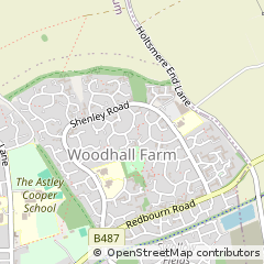 Map of Hemel Hempstead