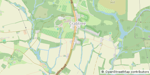 Map of Horsham, West Sussex