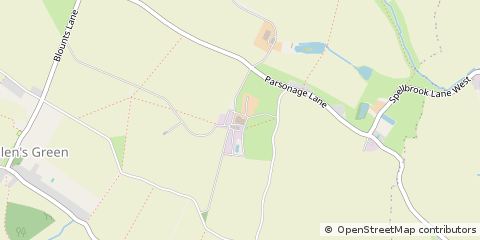 Map of Trimms GRN., Sawbridgeworth, Herts.