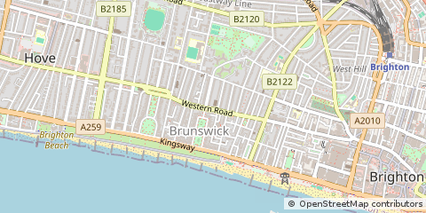 Map of Hove