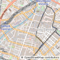 Map of Manchester