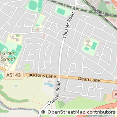 Map of Stockport, Cheshire