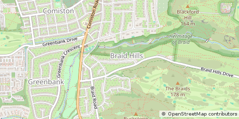 Map of Edinburgh