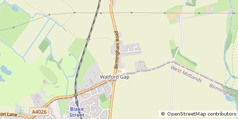 Map of Lichfield