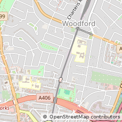 Map of Woodford Green
