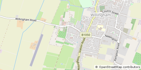 Map of Cambridge, Cambridgeshire