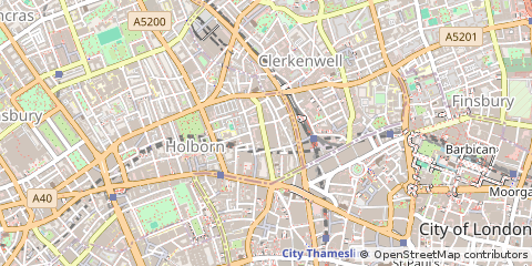 Map of London