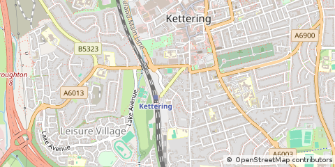 Map of Kettering