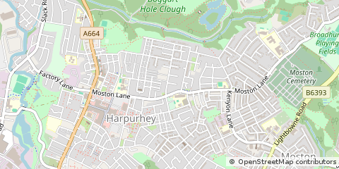 Map of Manchester
