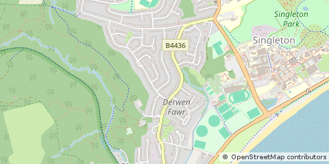 Map of Swansea