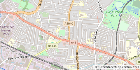 Map of Birmingham