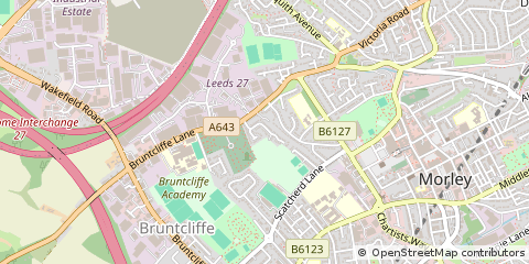 Map of Leeds