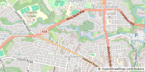 Map of Bolton