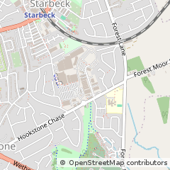 Map of Harrogate, North Yorkshire