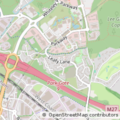 Map of Fareham, Hampshire