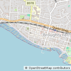 Map of Dundee, Tayside,