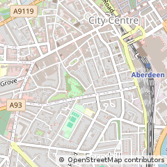 Map of Aberdeen