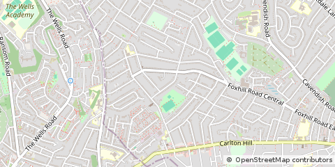 Map of Nottingham
