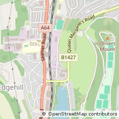 Map of Scarborough, North Yorkshire, UK