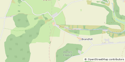 Map of Cravens Arms, Shropshire
