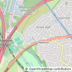 Map of Birmingham, West Midlands
