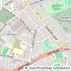 Map of Leeds