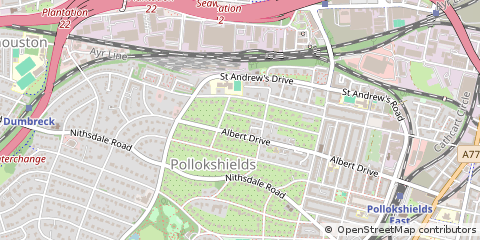 Map of Glasgow