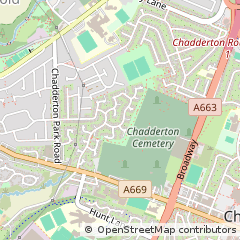 Map of Oldham